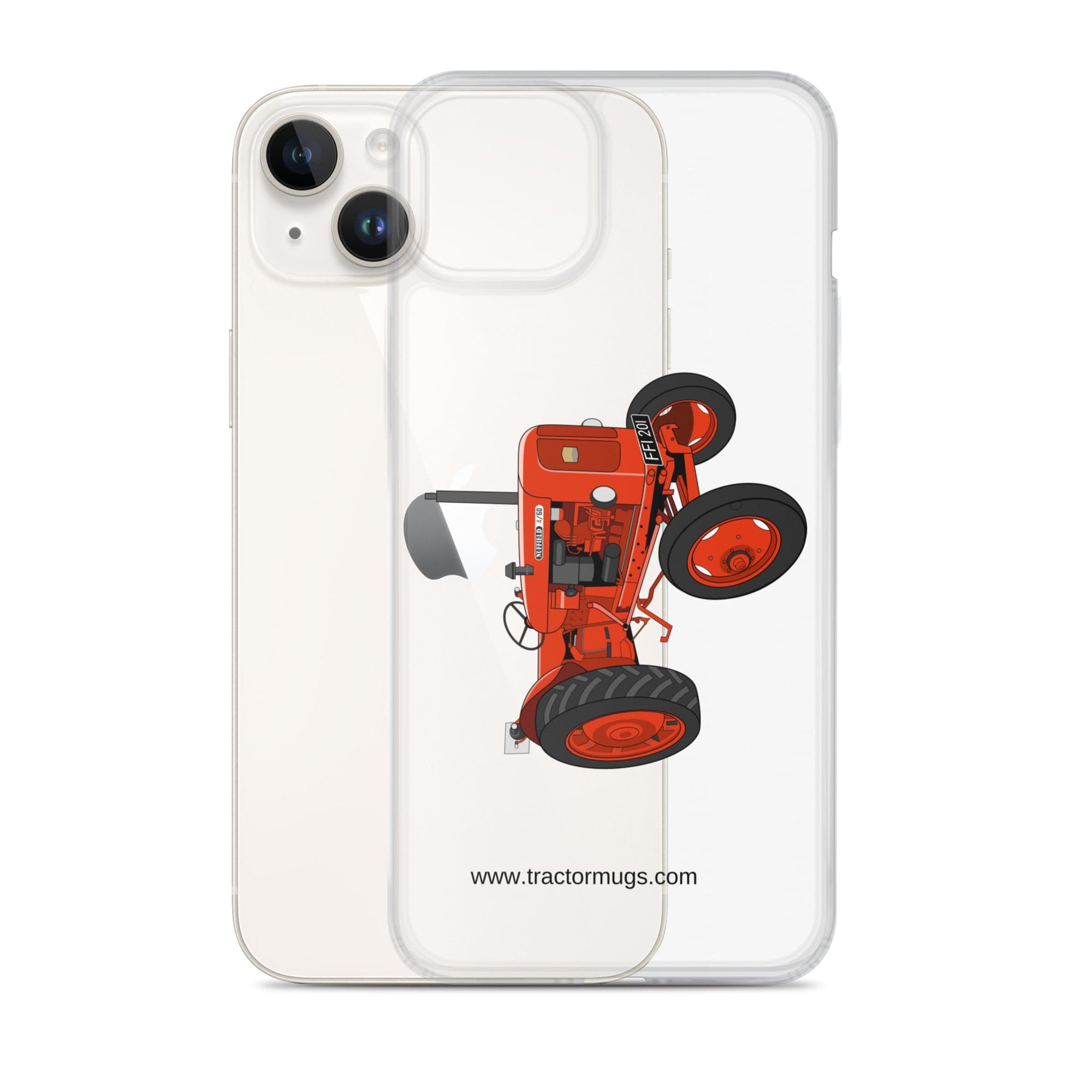 The Tractor Mugs Store Nuffield 4_60 | Clear Case for iPhone® Quality Farmers Merch