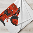 The Tractor Mugs Store Nuffield 4_60 | Throw Blanket Quality Farmers Merch