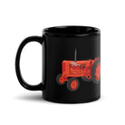 The Tractor Mugs Store Nuffield Universal 4 | Black Glossy Mug Quality Farmers Merch