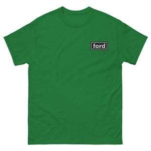 The Tractor Mugs Store Oasis Style Ford Unisex | Classic Tee Embroidered Quality Farmers Merch