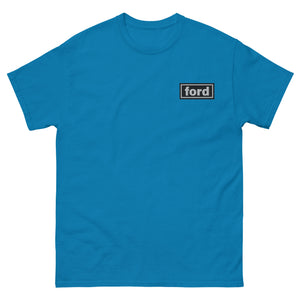 The Tractor Mugs Store Oasis Style Ford Unisex | Classic Tee Embroidered Quality Farmers Merch