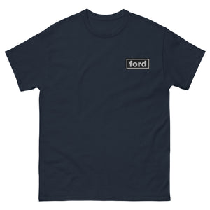 The Tractor Mugs Store Oasis Style Ford Unisex | Classic Tee Embroidered Quality Farmers Merch