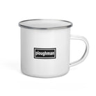 The Tractor Mugs Store Oasis Style Ploughman | Enamel Mug Quality Farmers Merch