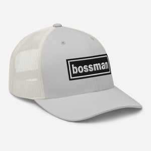 The Tractor Mugs Store Oasis Style Retro Bossman | Trucker Cap Quality Farmers Merch