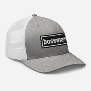 The Tractor Mugs Store Oasis Style Retro Bossman | Trucker Cap Quality Farmers Merch