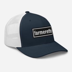 The Tractor Mugs Store Oasis Style Retro Farmerette | Trucker Cap Quality Farmers Merch