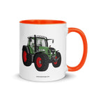 The Tractor Mugs Store Orange / 11 oz Fendt 820 VArio TMS | Mug with Color Inside Quality Farmers Merch