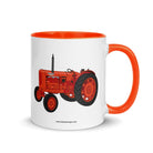 The Tractor Mugs Store Orange / 11 oz Nuffield Universal 4 | Mug with Color Inside Quality Farmers Merch