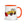 The Tractor Mugs Store Orange JCB 4D Backhoe | Mug with Color Inside Quality Farmers Merch
