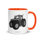 The Tractor Mugs Store Orange Massey Ferguson 7726S Black Beauty | Mug with Color Inside Quality Farmers Merch