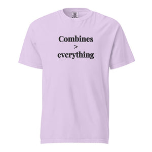 The Tractor Mugs Store Orchid / S Combines > Everything | Unisex Premium T-shirt Quality Farmers Merch