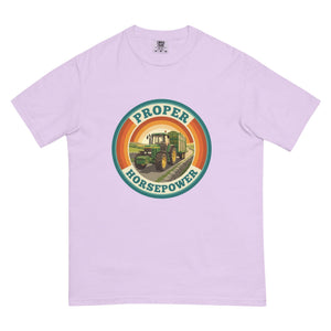 The Tractor Mugs Store Orchid / S John Deere 7810 PROPER HORSEPOWER | Unisex Premium T-shirt Quality Farmers Merch