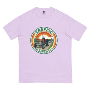 The Tractor Mugs Store Orchid / S Massey Ferguson 135 TRAFFIC WHAT TRAFFIC? Retro | Unisex Premium T-shirt Quality Farmers Merch