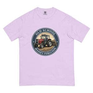 The Tractor Mugs Store Orchid / S Massey Ferguson 390T OLD SCHOOL MASSEY FERGUSON Engraving | Unisex Premium T-shirt Quality Farmers Merch