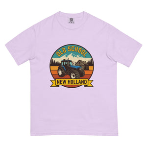 The Tractor Mugs Store Orchid / S New Holland TM 135 OLD SCHOOL NEW HOLLAND Outdoor | Unisex Premium T-shirt Quality Farmers Merch