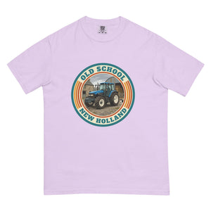 The Tractor Mugs Store Orchid / S New Holland TM 135 OLD SCHOOL NEW HOLLAND Retro | Unisex Premium T-shirt Quality Farmers Merch