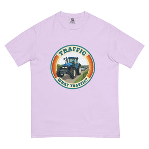 The Tractor Mugs Store Orchid / S New Holland TM 135 TRAFFIC WHAT TRAFFIC? Retro | Unisex Premium T-shirt Quality Farmers Merch