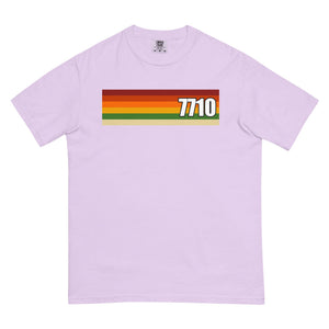 The Tractor Mugs Store Orchid / S Retro Stripes 7710 | Unisex Premium T-shirt Quality Farmers Merch