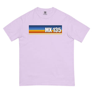 The Tractor Mugs Store Orchid / S Retro Stripes MX 135 | Unisex Premium T-shirt Quality Farmers Merch