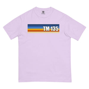 The Tractor Mugs Store Orchid / S Retro Stripes TM 135 | Unisex Premium T-shirt Quality Farmers Merch
