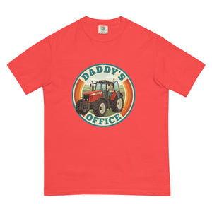 The Tractor Mugs Store Paprika Massey Ferguson 6480 DADDY'S OFFICE Retro | Unisex Premium T-shirt Quality Farmers Merch