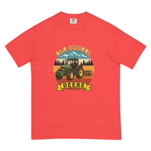 The Tractor Mugs Store Paprika / S John Deere 7810 OLD SCHOOL DEERE Outdoor | Unisex Premium T-shirt Quality Farmers Merch