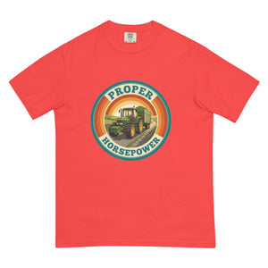The Tractor Mugs Store Paprika / S John Deere 7810 PROPER HORSEPOWER | Unisex Premium T-shirt Quality Farmers Merch