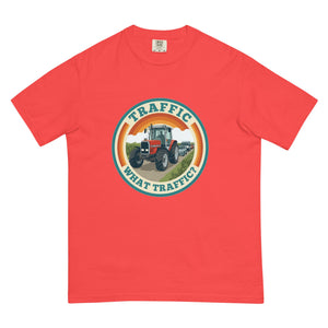 The Tractor Mugs Store Paprika / S Massey Ferguson 3075 TRAFFIC WHAT TRAFFIC? Retro | Unisex Premium T-shirt Quality Farmers Merch