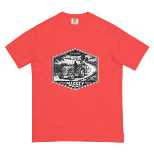 The Tractor Mugs Store Paprika / S Massey Ferguson 35X OLD SCHOOL MASSEY Moose | Unisex Premium T-shirt Quality Farmers Merch