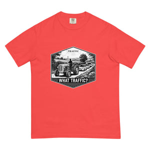 The Tractor Mugs Store Paprika / S Massey Ferguson 35X TRAFFIC WHAT TRAFFIC? Moose | Unisex Premium T-shirt Quality Farmers Merch