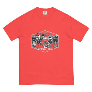 The Tractor Mugs Store Paprika / S New Holland TM 135 OLD SCHOOL NEW HOLLAND Moose | Unisex Premium T-shirt Quality Farmers Merch
