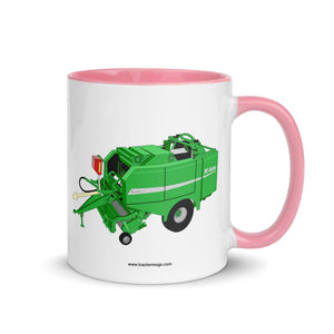 The Tractor Mugs Store Pink / 11 oz McHale Fusion 2 Big Baler | Mug with Color Inside Quality Farmers Merch