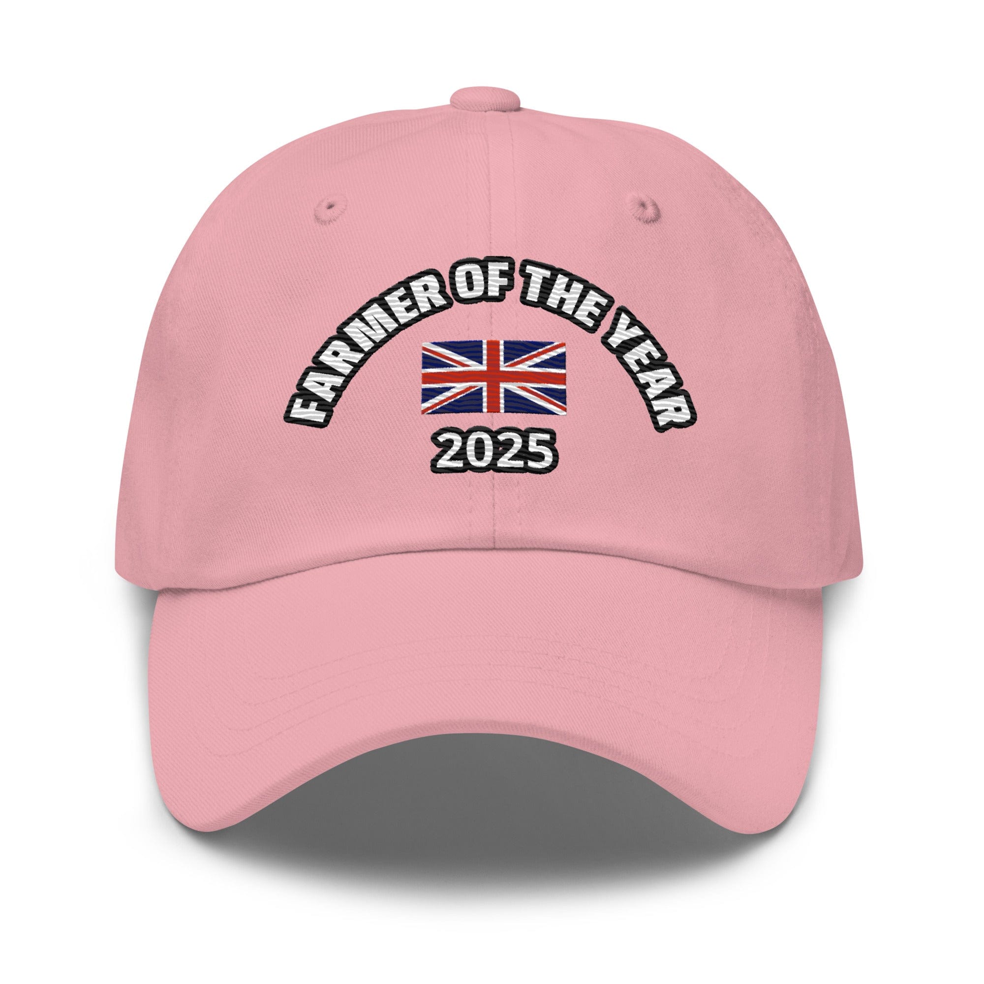 The Tractor Mugs Store Pink British Farmer of the Year 2025 | Dad Hat Quality Farmers Merch