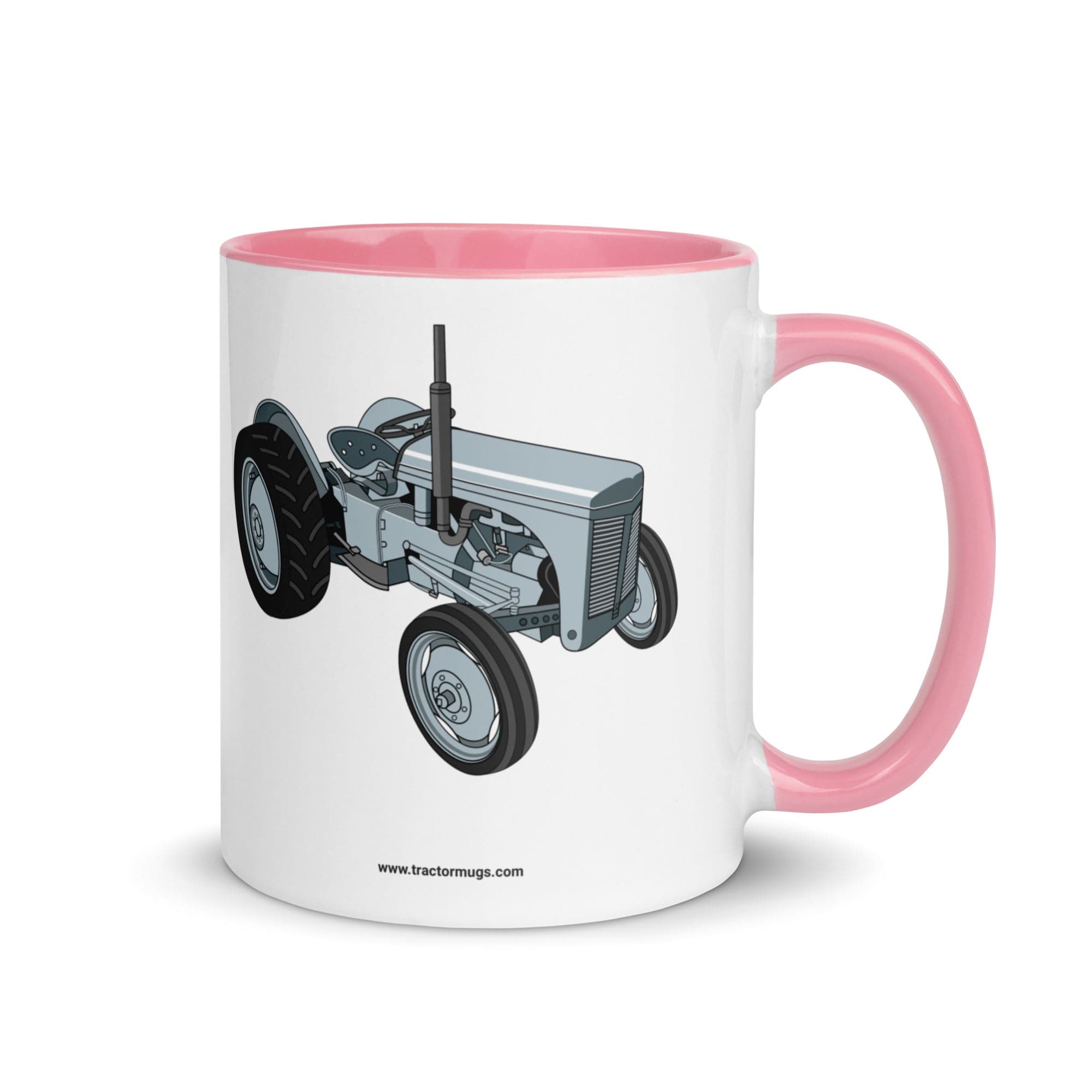 The Tractor Mugs Store Pink Ferguson TE 20 | Mug with Color Inside Quality Farmers Merch