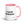 The Tractor Mugs Store Pink I Speak Farmonics | 15 oz Mug with Color Inside Quality Farmers Merch