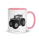 The Tractor Mugs Store Pink Massey Ferguson 7726S Black Beauty | Mug with Color Inside Quality Farmers Merch