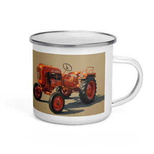 The Tractor Mugs Store Porsche Diesel A111 Oil Painting | Enamel Mug Quality Farmers Merch