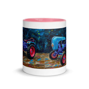 The Tractor Mugs Store Porsche Diesel A111 Splash Art | Mug with Color Inside Quality Farmers Merch