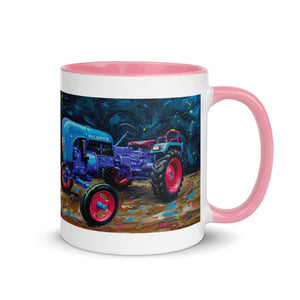 The Tractor Mugs Store Porsche Diesel A111 Splash Art | Mug with Color Inside Quality Farmers Merch