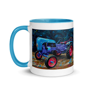 The Tractor Mugs Store Porsche Diesel A111 Splash Art | Mug with Color Inside Quality Farmers Merch