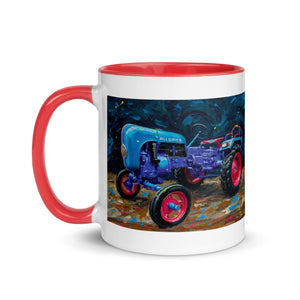 The Tractor Mugs Store Porsche Diesel A111 Splash Art | Mug with Color Inside Quality Farmers Merch