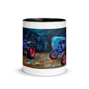 The Tractor Mugs Store Porsche Diesel A111 Splash Art | Mug with Color Inside Quality Farmers Merch