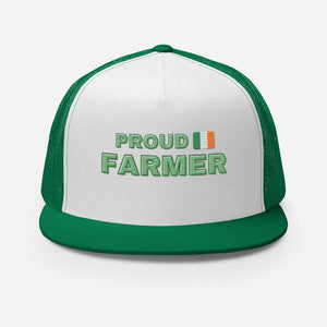 The Tractor Mugs Store Proud Irish Farmer Trucker Cap Quality Farmers Merch