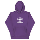 The Tractor Mugs Store Purple / S Keep Calm. Stay Choppin | Unisex Hoodie Quality Farmers Merch