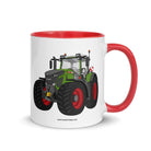 The Tractor Mugs Store Red / 11 oz Fendt 942 Vario | Mug with Color Inside Quality Farmers Merch
