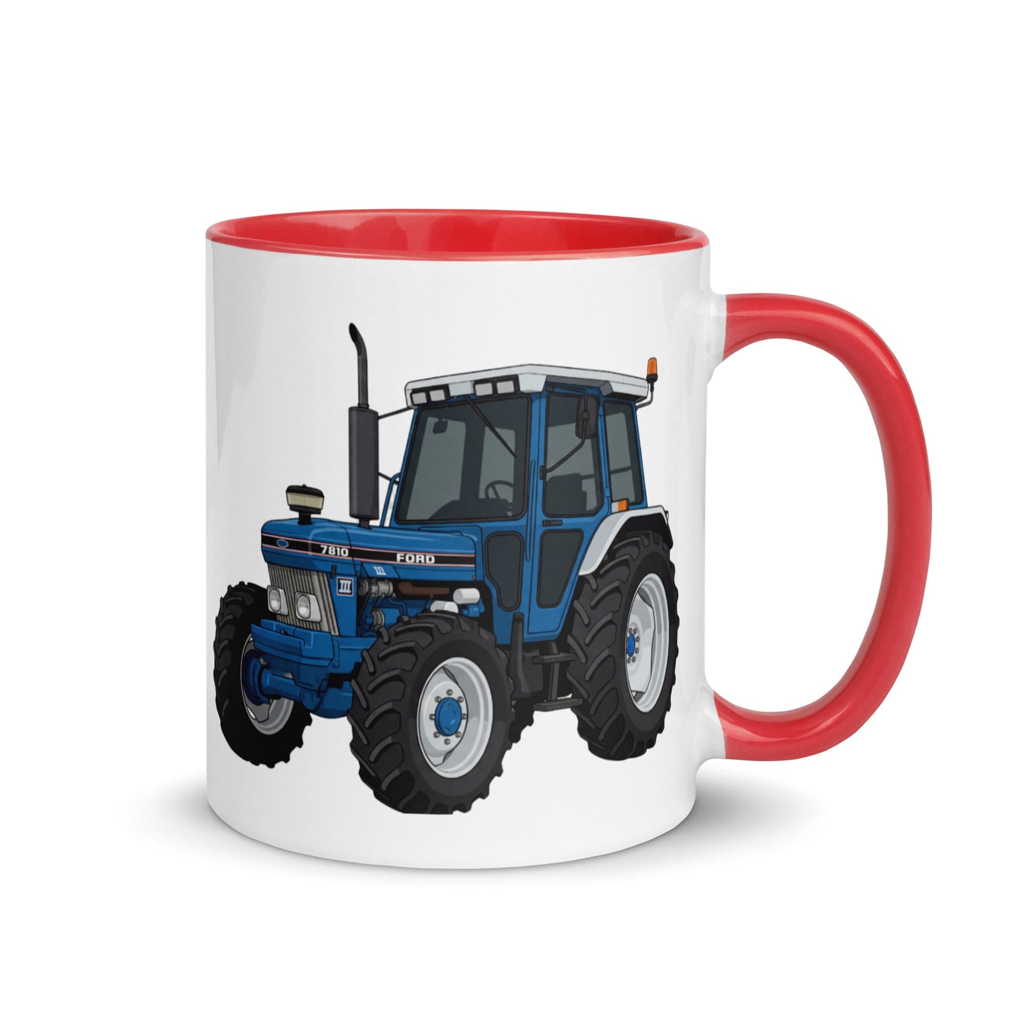 The Tractor Mugs Store Red / 11 oz Ford 7810 | Mug with Color Inside Quality Farmers Merch