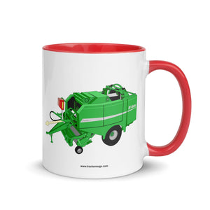 The Tractor Mugs Store Red / 11 oz McHale Fusion 2 Big Baler | Mug with Color Inside Quality Farmers Merch