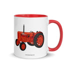 The Tractor Mugs Store Red / 11 oz Nuffield Universal 4 | Mug with Color Inside Quality Farmers Merch