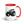 The Tractor Mugs Store Red / 15 oz Case IH 195 CVX Black | Mug with Color Inside Quality Farmers Merch