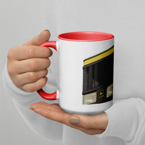 The Tractor Mugs Store Red / 15 oz John Deere 7810 Bonnet | Oil Painting Mug with Color Inside Quality Farmers Merch